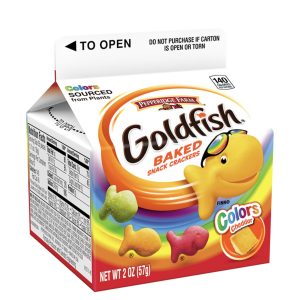 Goldfish Crackers Colors Carton 2oz