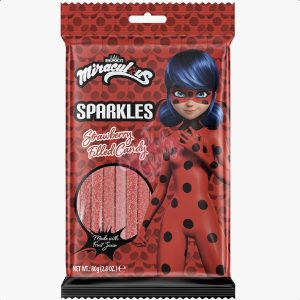 Miraculous Sparkles Filled Starwberry 80g