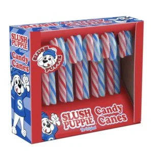 Slush Puppie Candy Canes 10pk (100g)