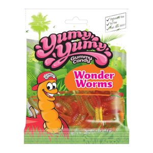 Yumy Yumy Gummy Candy Wonder Worms 4oz (114g)