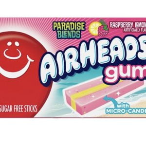 Airheads Gum - Paradise Blends Raspberry Lemonade 34g