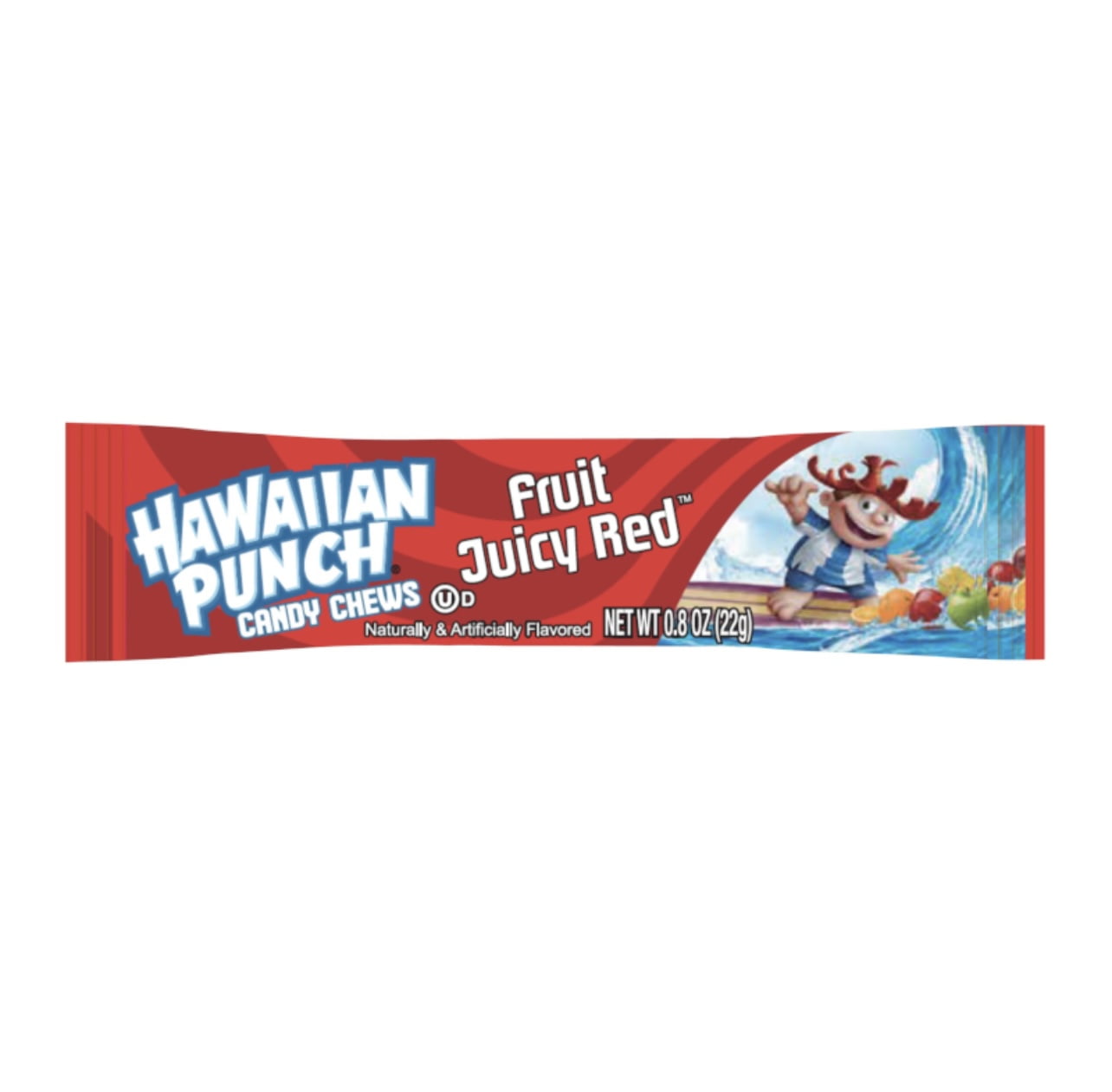 Hawaiian Punch Chew Bar Fruit Juicy Red 23g