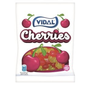 Vidal Jelly Cherries 3.19oz (90g)