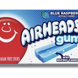 Airhead Blue Raspberry Bubble Gum 34g