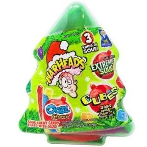 Warheads Christmas Tree Scrambler 109g