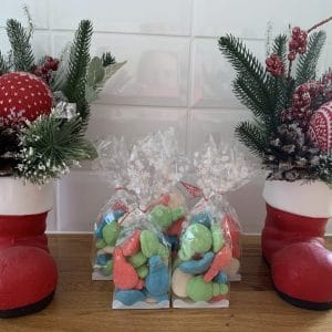 Glitter Baubles ( small treat bags )